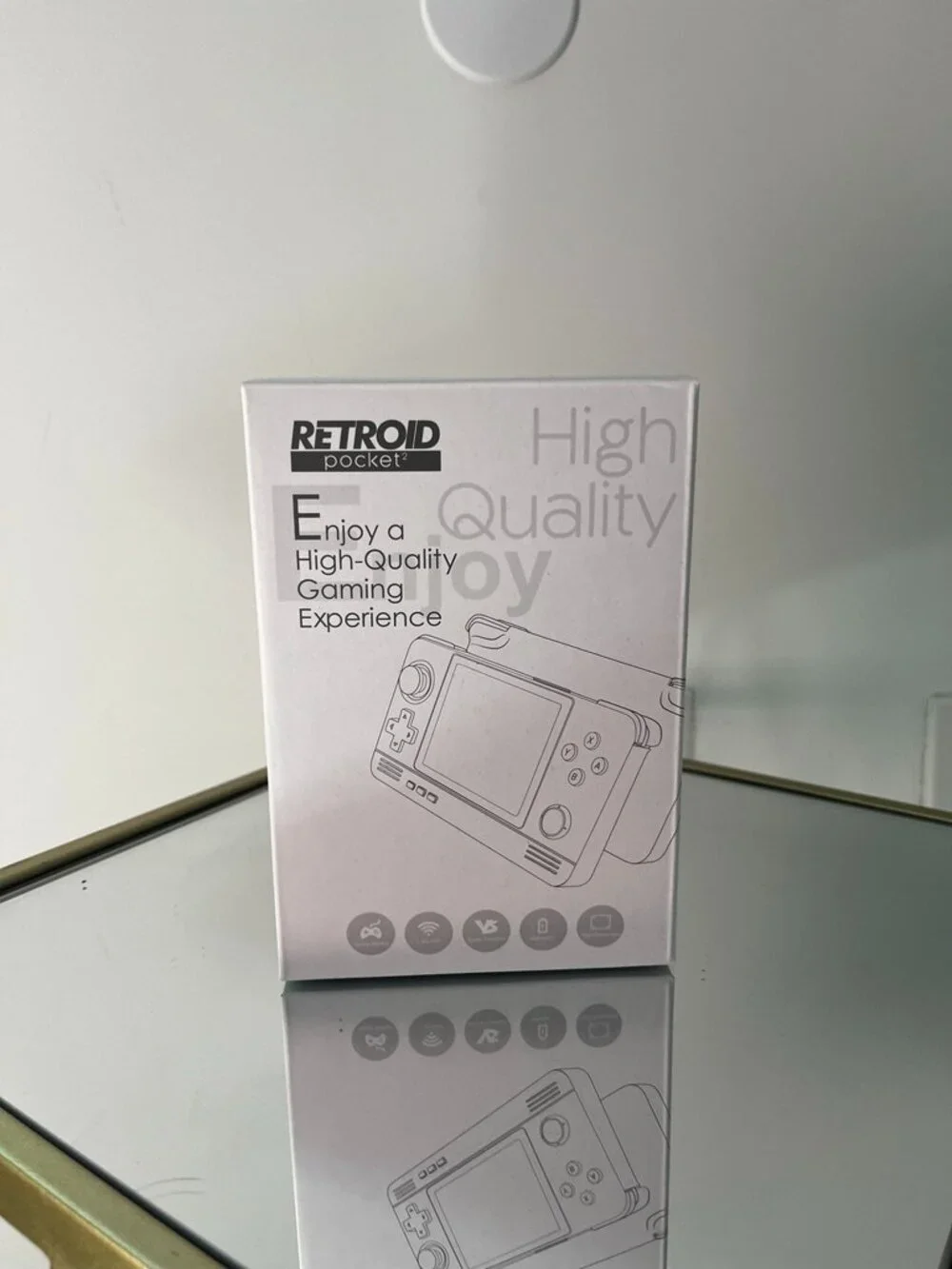 Retroid Pocket 2 Handheld Gaming Console in Gray